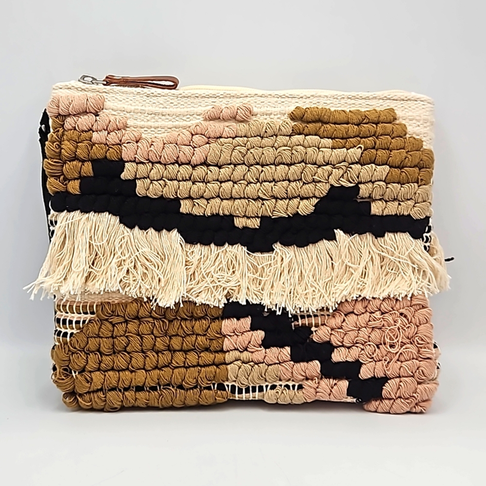 Anthropologie Panache Tapestry Wristlet/Clutch